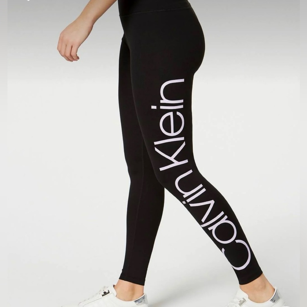 Calvin Klein Black Leggings Medium/Large